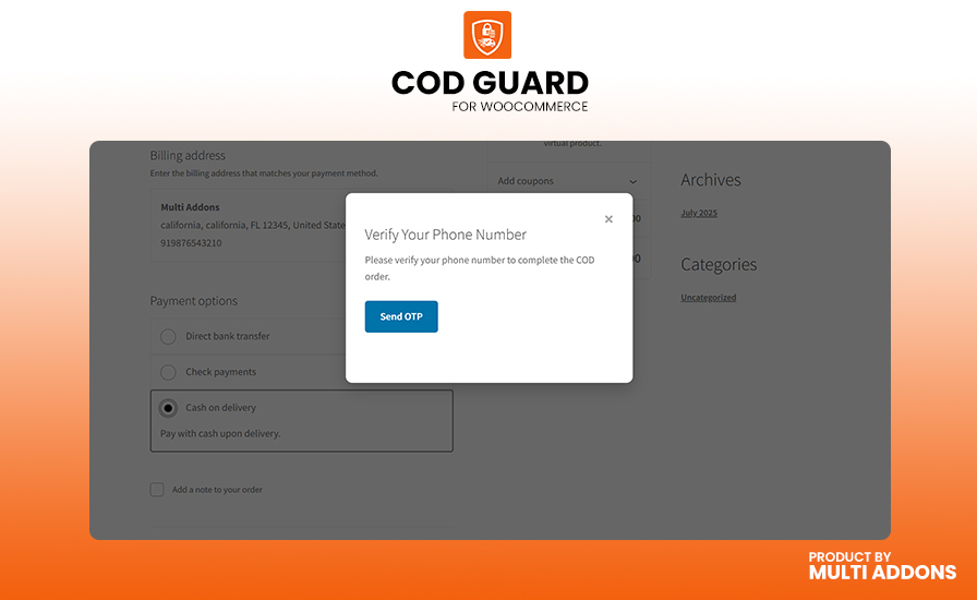 COD Guard - WooCommerce Marketplace