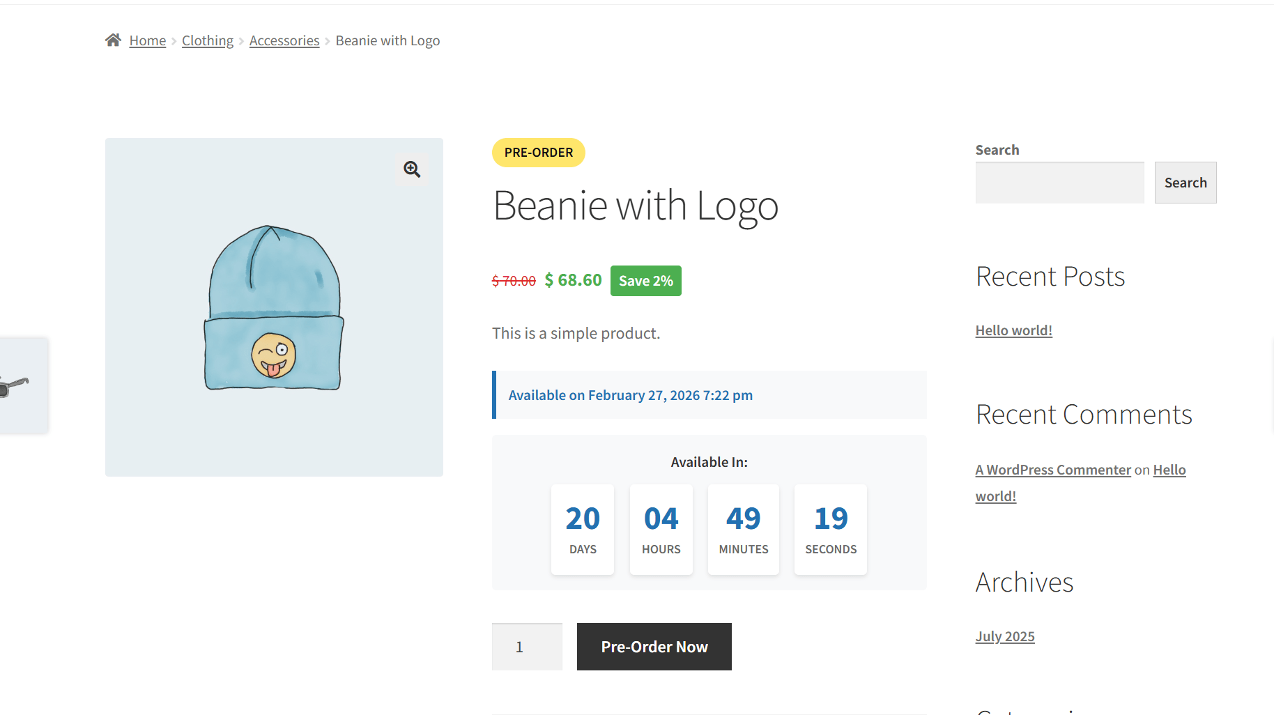 Smart Pre-Order Manager - WooCommerce Marketplace