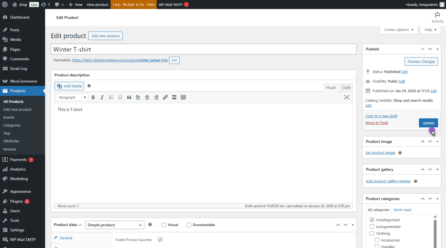Product Quantity Documentation - WooCommerce