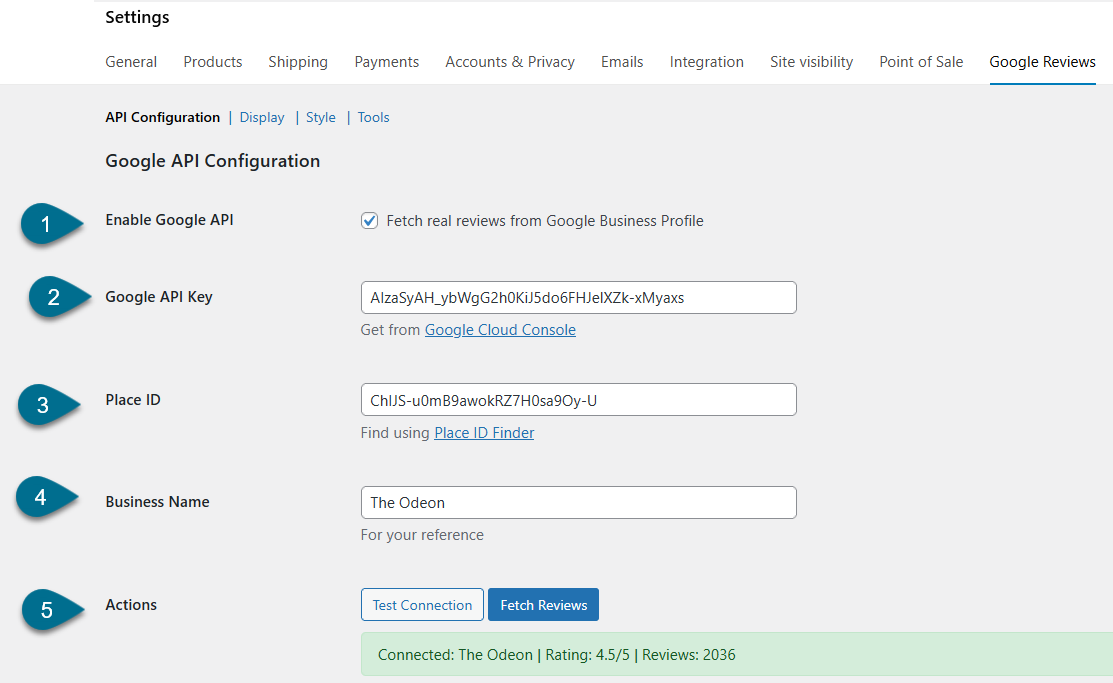 Fetch and Display Google Reviews in WooCommerce Documentation - WooCommerce