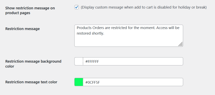 woocommercr store modes manager plugin