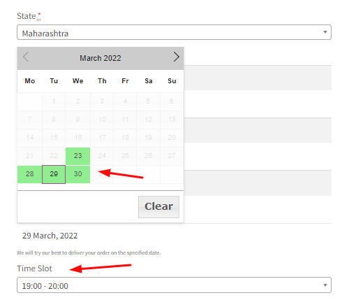 How do I create a custom delivery schedule using default WooCommerce Shipping Methods? 7 How do I create a custom delivery schedule using default WooCommerce Shipping Methods? - Tyche Softwares Documentation