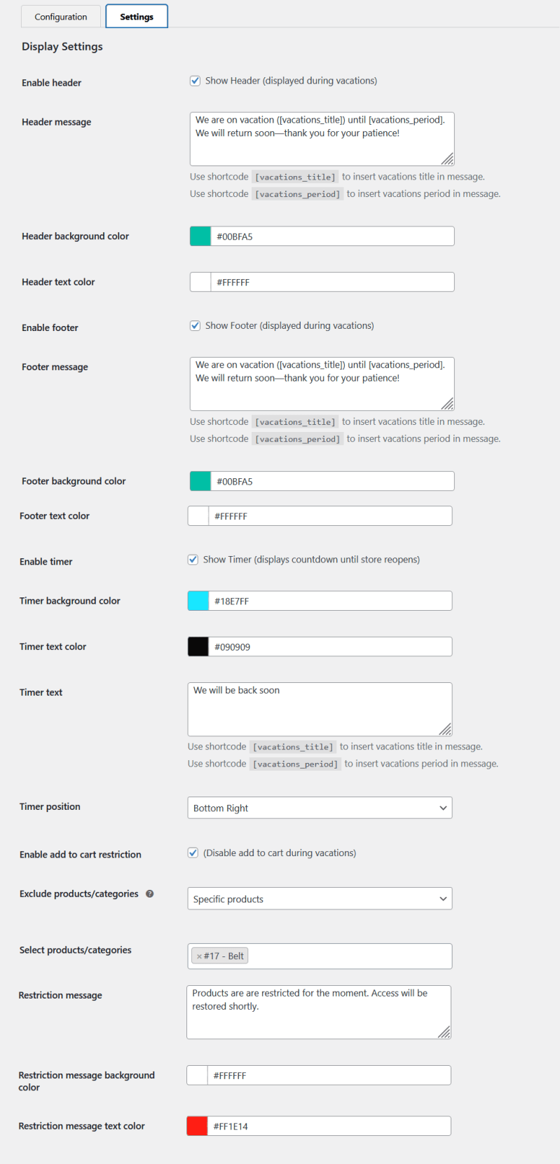 woocommerce store modes manager plugin