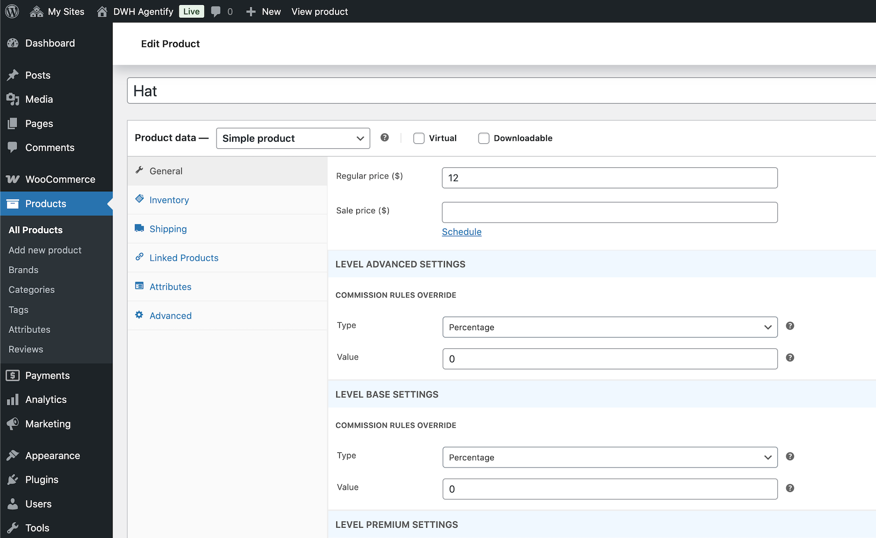 DWH Agentify - WooCommerce Marketplace