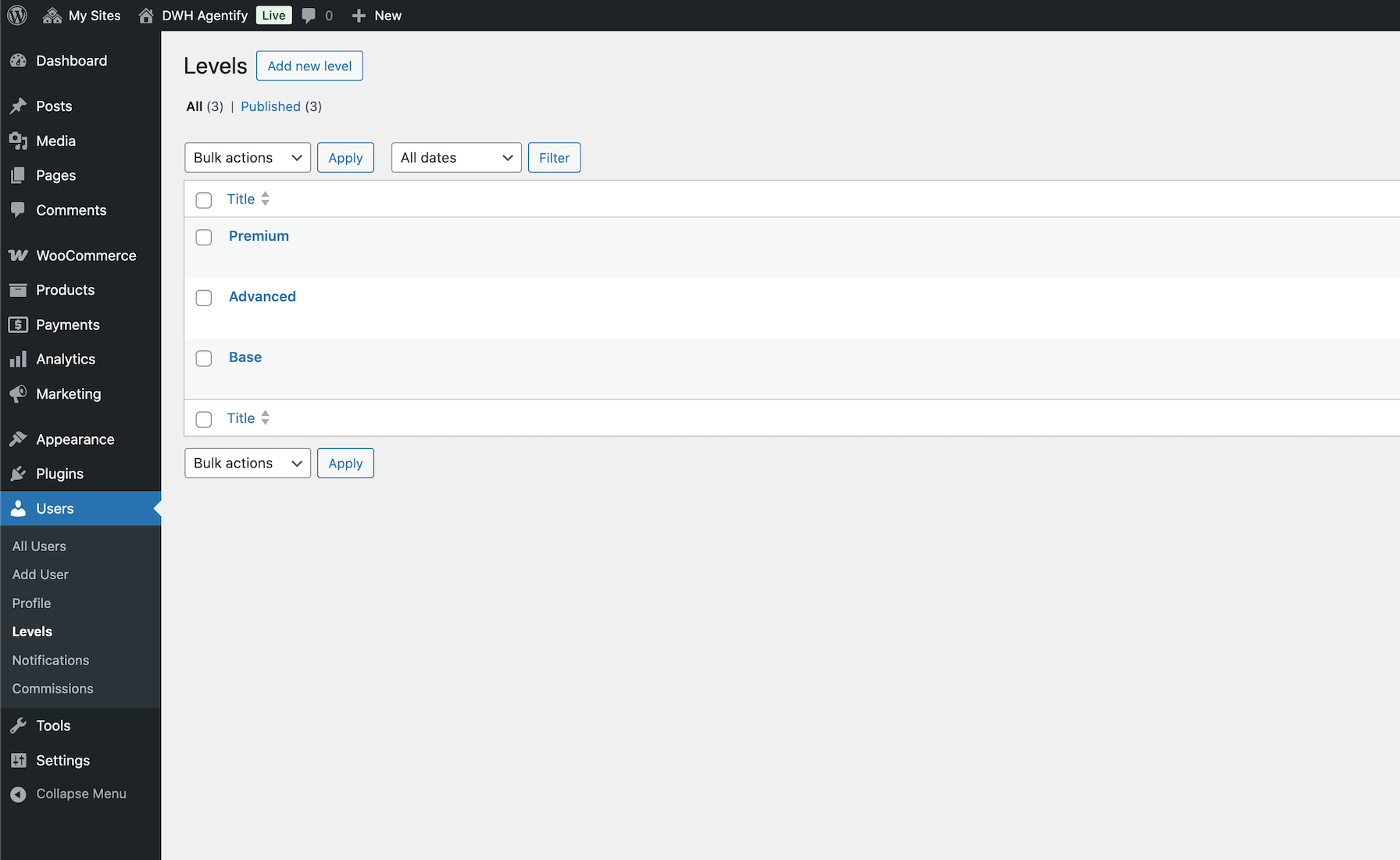 DWH Agentify - WooCommerce Marketplace