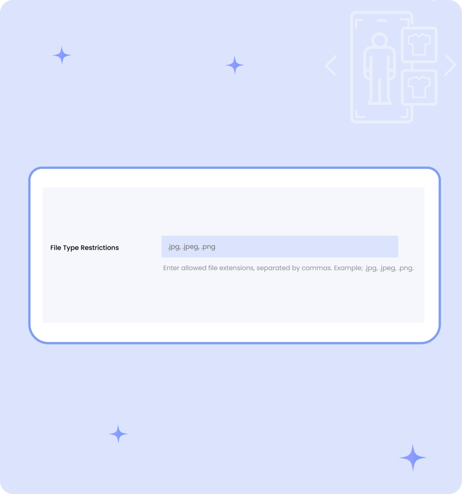  upload images in multiple file formats