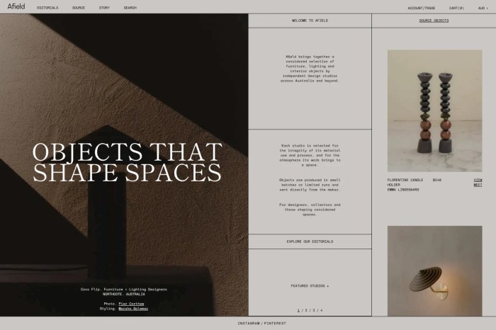 Screenshot of Afield