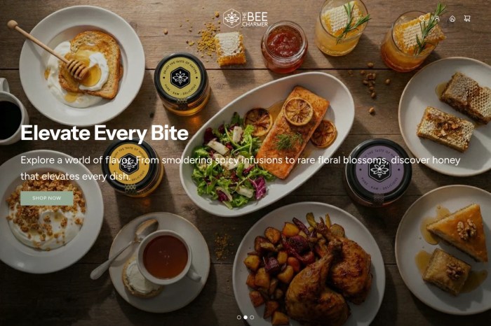 Screenshot of Asheville Bee Charmer