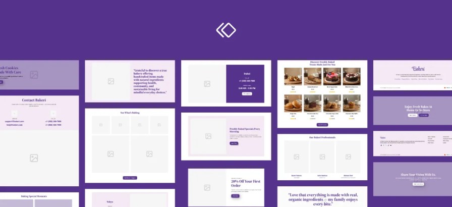 Bakeri customizable patterns