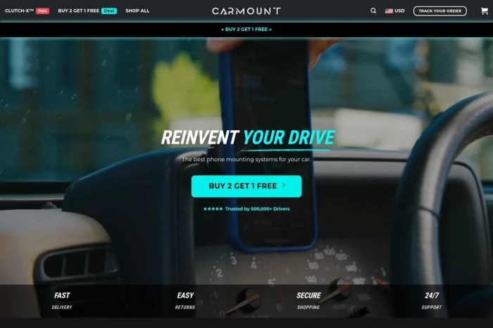 Screenshot of Carmount