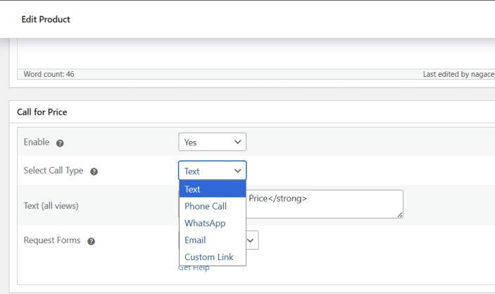 Call Types for Call for Price - Tyche Softwares Documentation