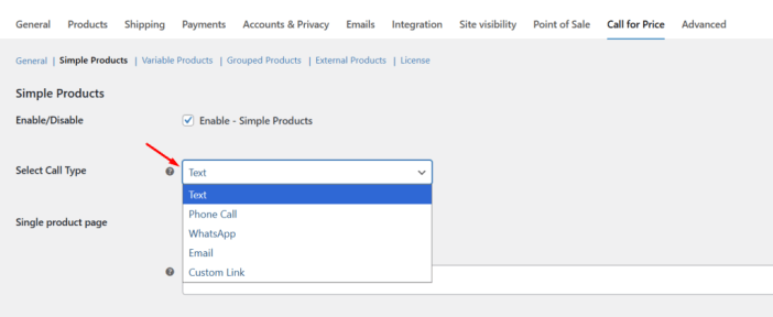 Call Types for Call for Price - Tyche Softwares Documentation