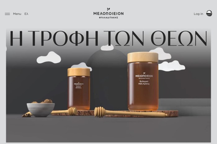 Screenshot of Chania Honey