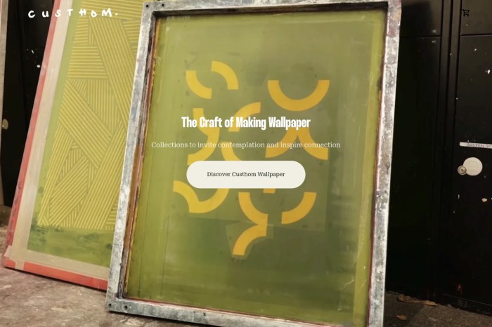 Screenshot of Custhom