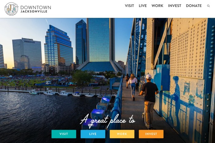 Screenshot of Downtown Jacksonville