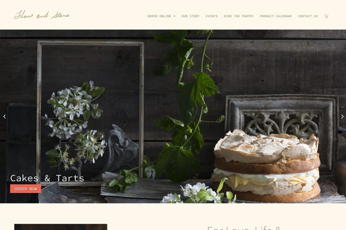 Screenshot of Flour and Stone