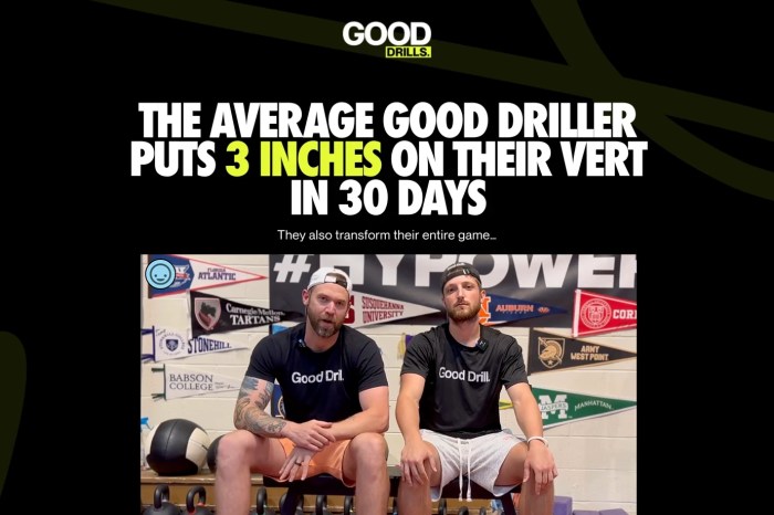 Screenshot of Good Drills