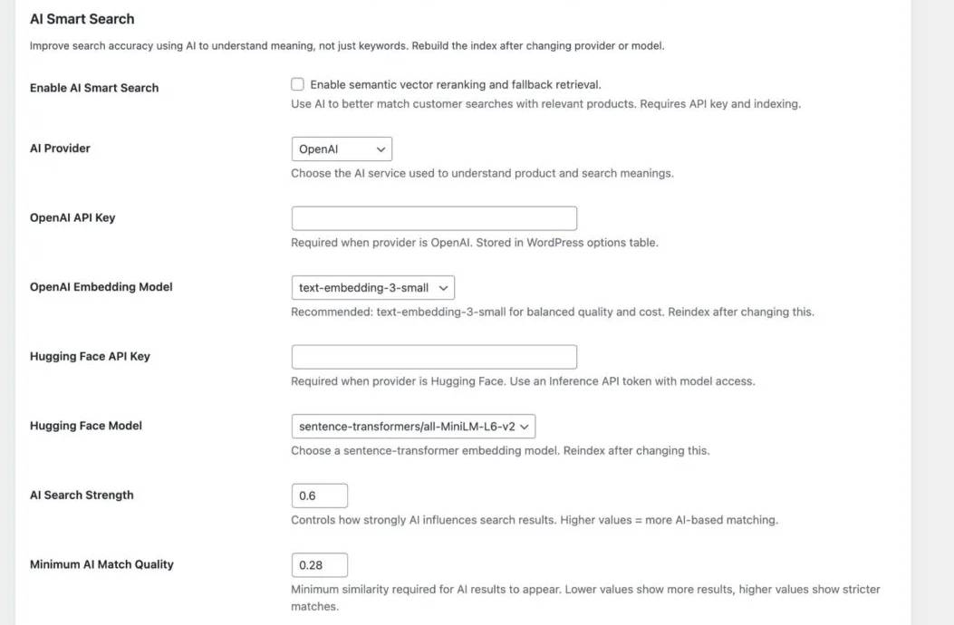 IndexIQ – AI Smart Search & Filters - WooCommerce Marketplace
