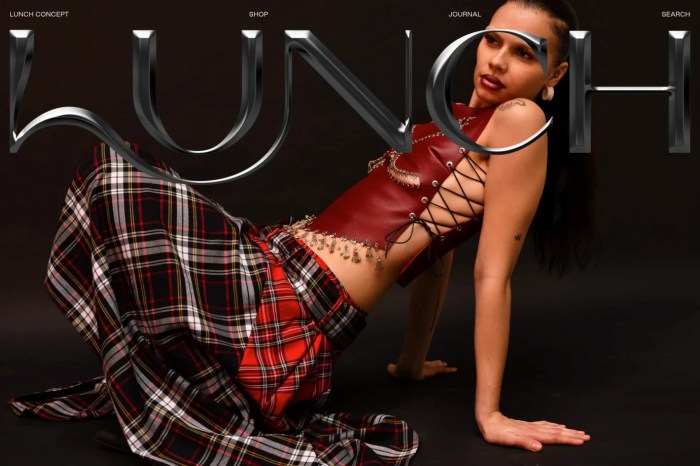 Screenshot of Lunch Concept