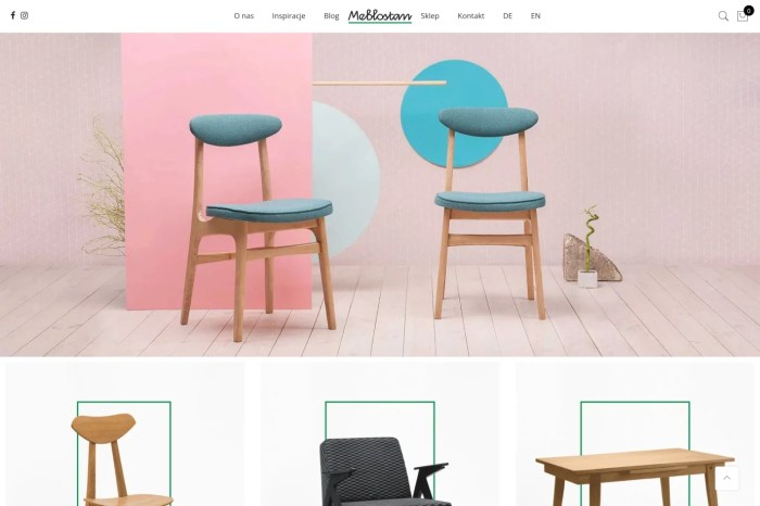 Screenshot of Meblostan