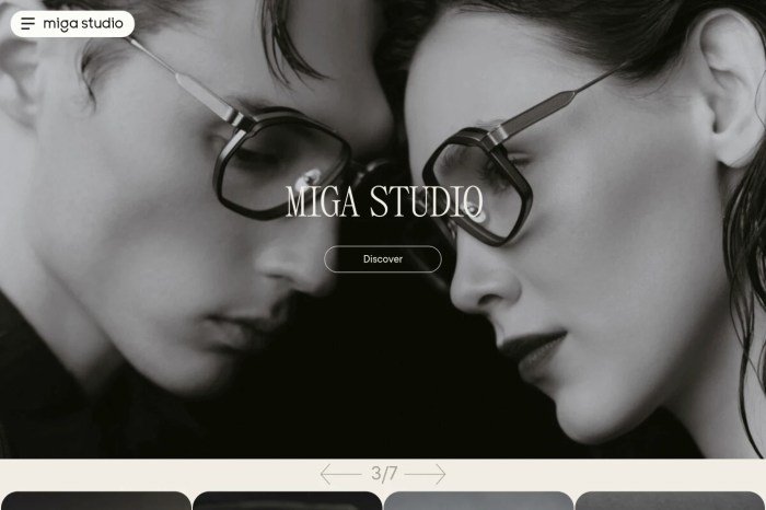 Screenshot of Miga Studio