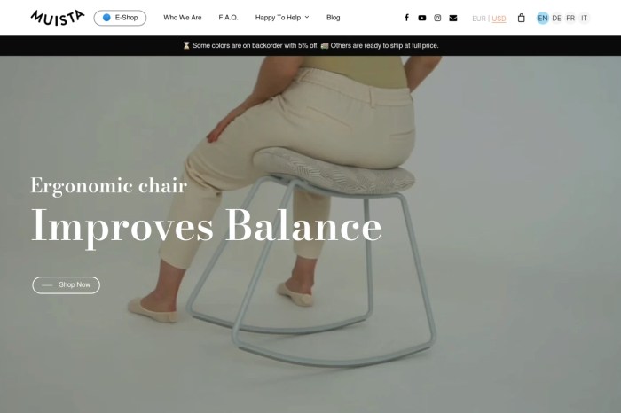 Screenshot of Muista