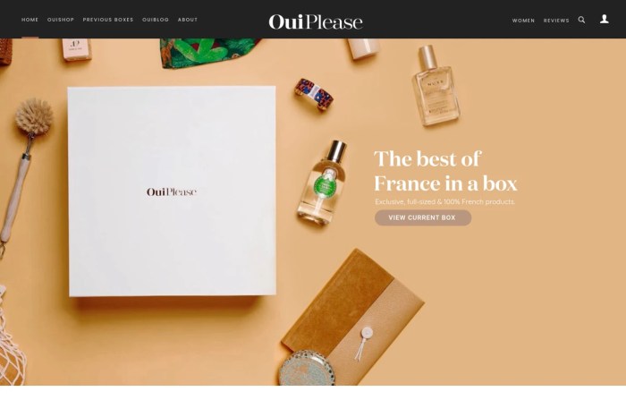 Screenshot of Ouiplease