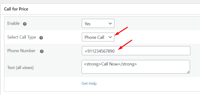 Call Types for Call for Price - Tyche Softwares Documentation