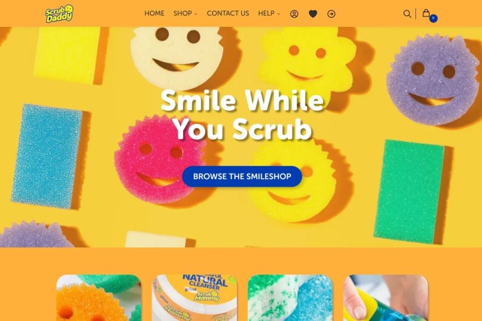 Screenshot of Scrub Daddy