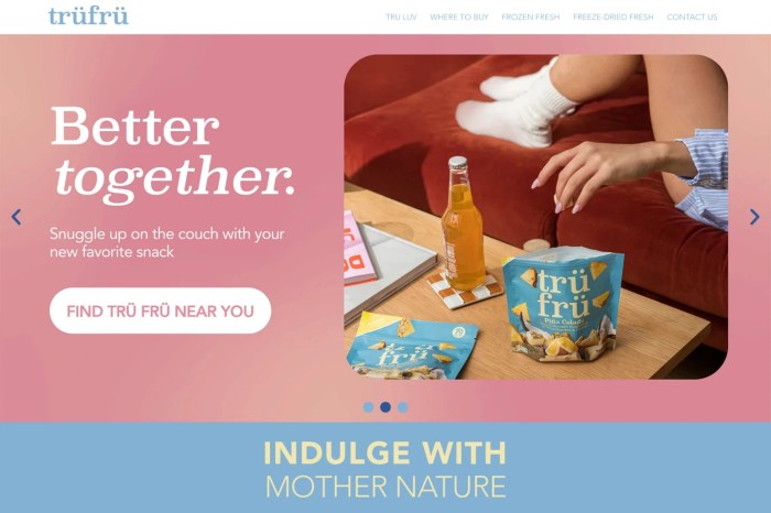 Screenshot of TruFru