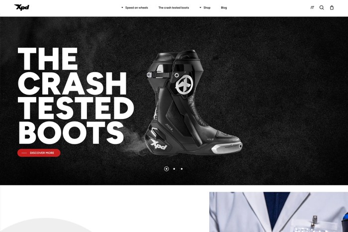 Screenshot of XPD Boots