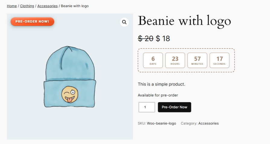 Allow Pre-Orders for Any Product