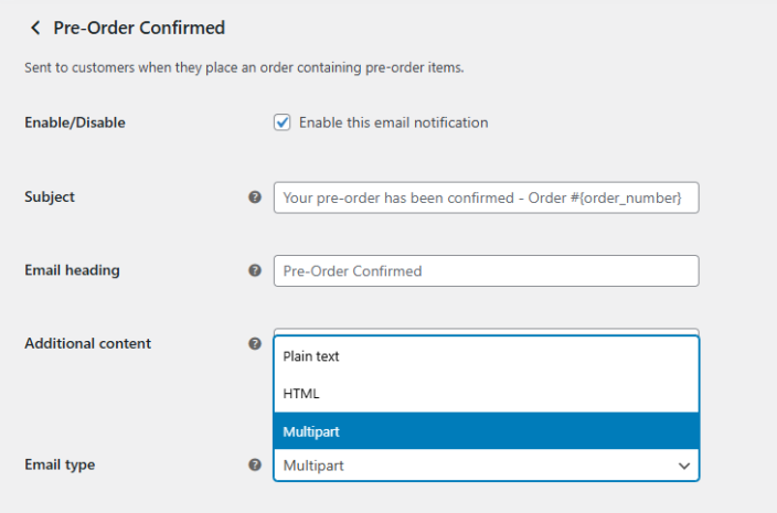 Configure Email Settings