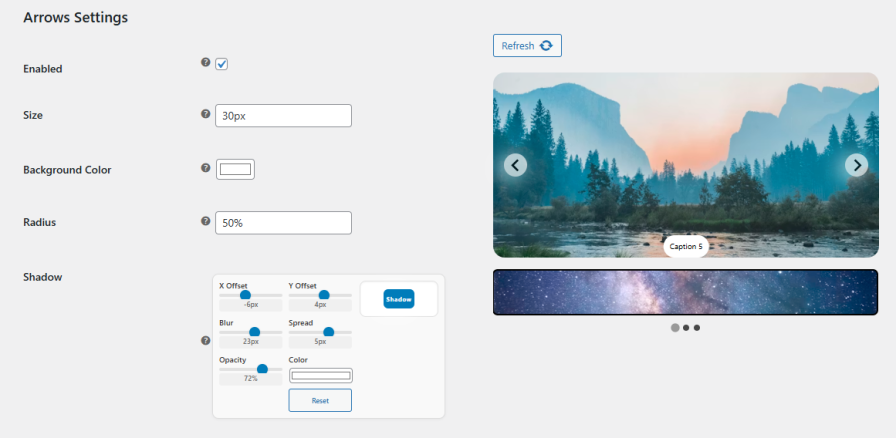 Display Arrows for Easy Navigation