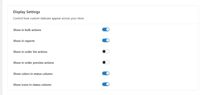Settings for Custom Order Status - Tyche Softwares Documentation