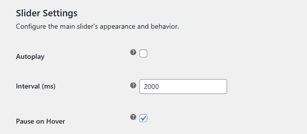 Enable Autoplay for Gallery Images