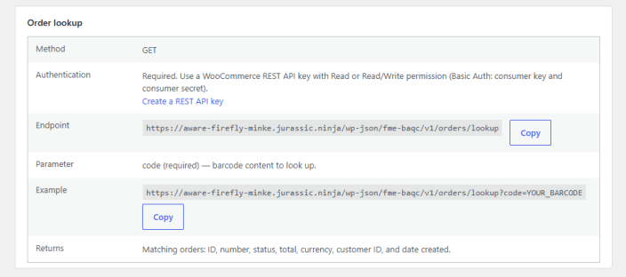 Order Lookup