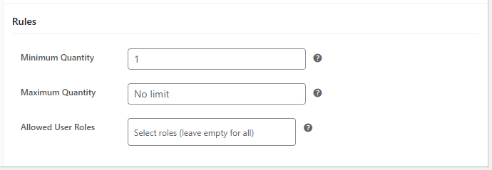 Product-Level Pre-Order Rules