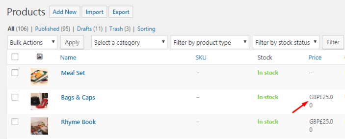 General Settings Currency per Product for WooCommerce - Tyche Softwares Documentation