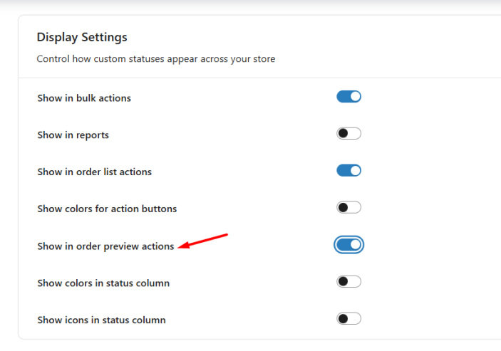 Settings for Custom Order Status - Tyche Softwares Documentation