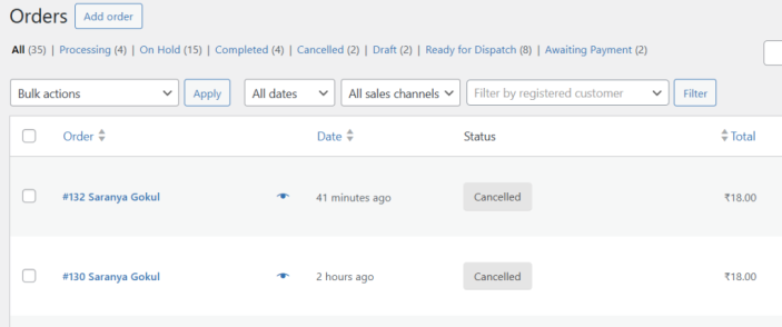 Create Custom Order Status - Tyche Softwares Documentation