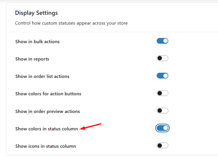 Settings for Custom Order Status - Tyche Softwares Documentation