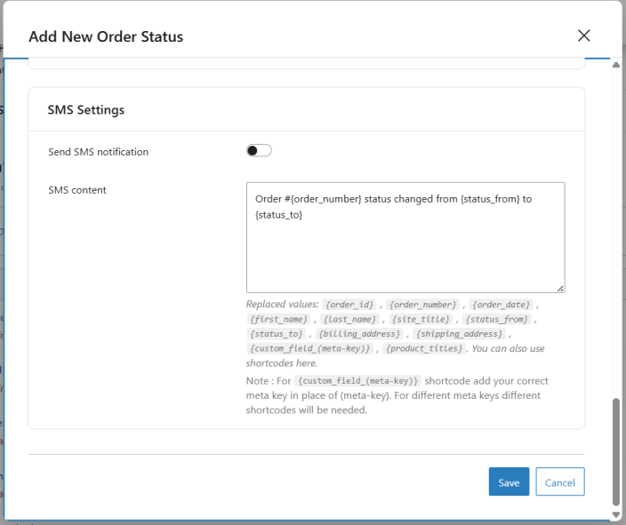 Create Custom Order Status - Tyche Softwares Documentation