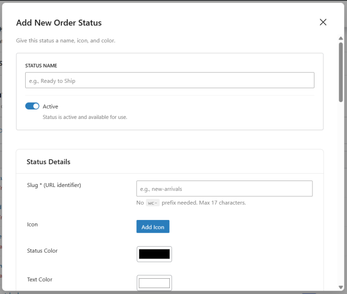 Create Custom Order Status - Tyche Softwares Documentation