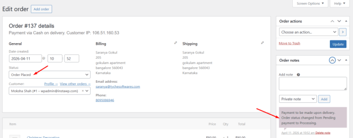 Modifying WooCommerce Order Status Labels - Tyche Softwares Documentation