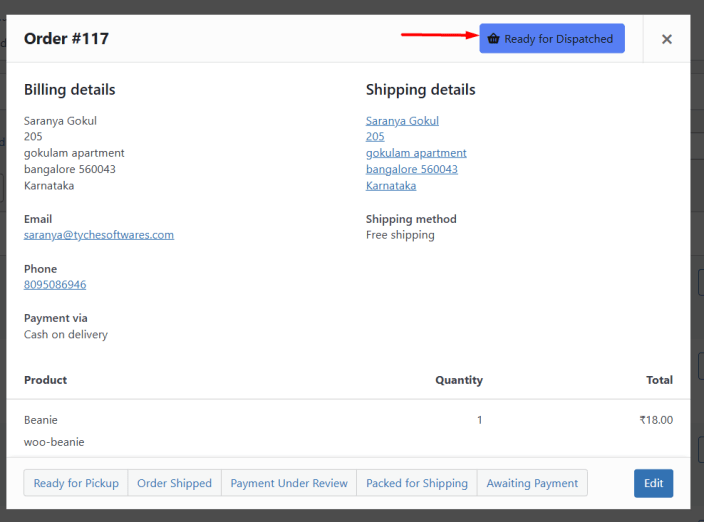 Settings for Custom Order Status - Tyche Softwares Documentation