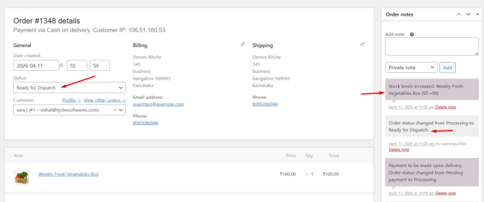Create Custom Order Status - Tyche Softwares Documentation