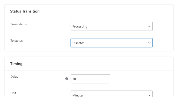 Set Custom Order Status Rules - Tyche Softwares Documentation