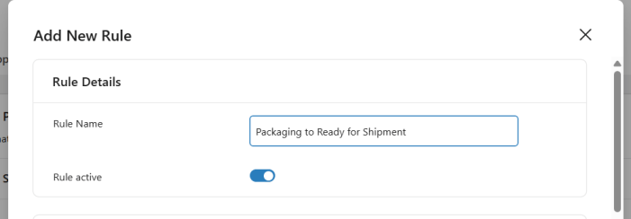 Set Custom Order Status Rules - Tyche Softwares Documentation