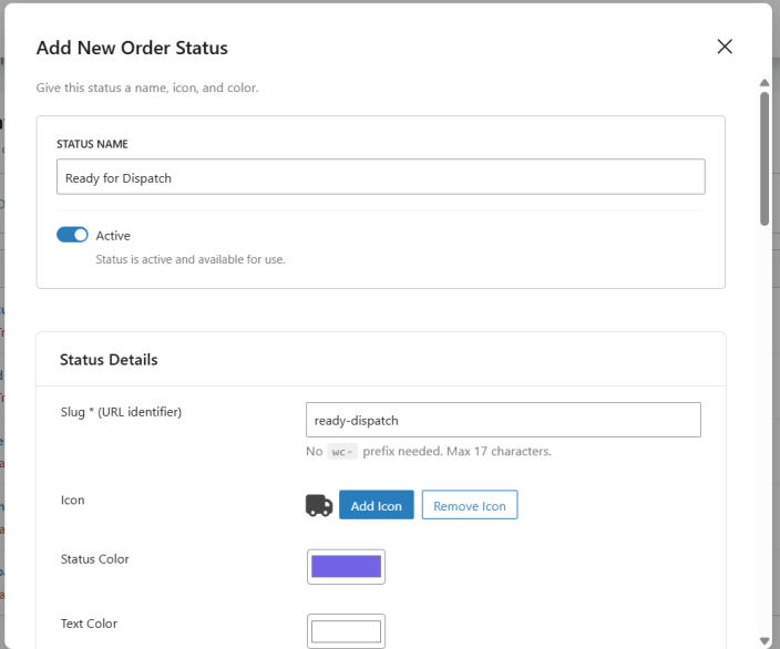 Create Custom Order Status - Tyche Softwares Documentation